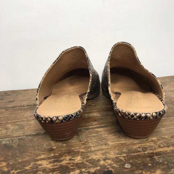 Coconuts by Matisse Snake Print ‘Lucky’ Mules - Picture 3 of 7